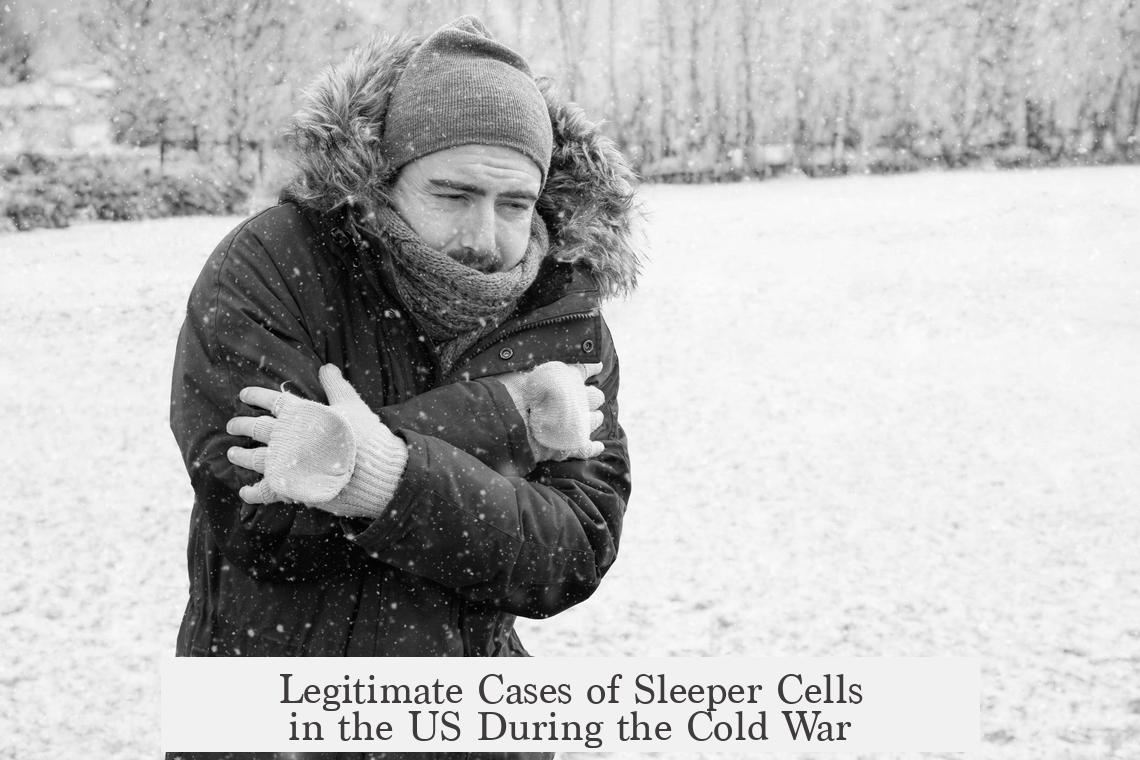 Legitimate Cases of Sleeper Cells in the US During the Cold War