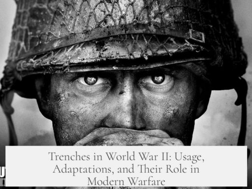 Trenches in World War II: Usage, Adaptations, and Their Role in Modern Warfare