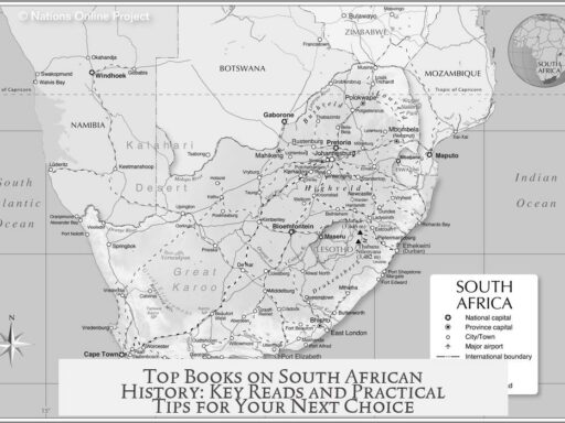 Top Books on South African History: Key Reads and Practical Tips for Your Next Choice