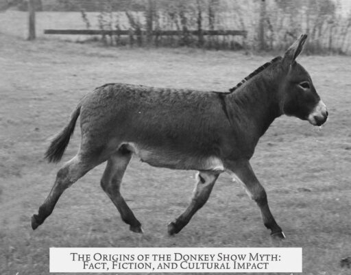 The Origins of the Donkey Show Myth: Fact, Fiction, and Cultural Impact