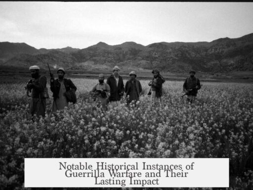Notable Historical Instances of Guerrilla Warfare and Their Lasting Impact