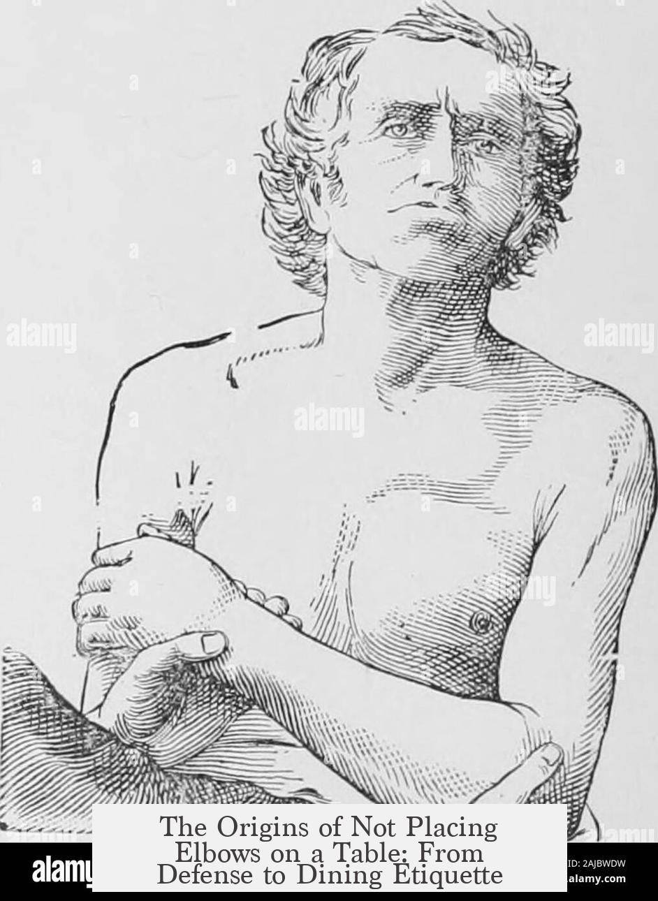The Origins of Not Placing Elbows on a Table: From Defense to Dining Etiquette