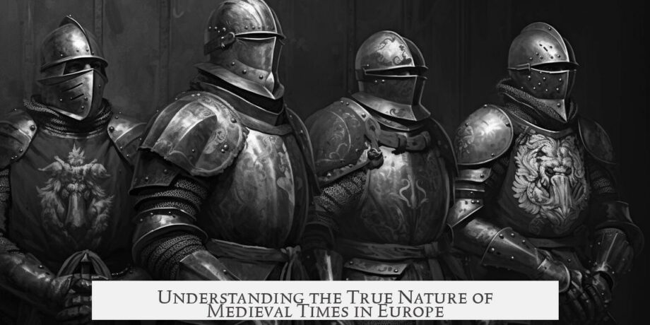 Understanding the True Nature of Medieval Times in Europe