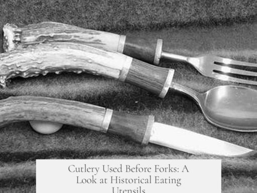 Cutlery Used Before Forks: A Look at Historical Eating Utensils