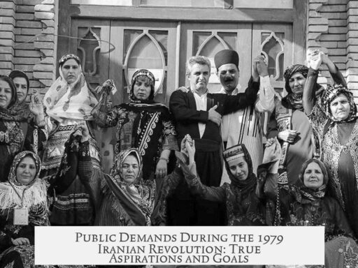 Public Demands During the 1979 Iranian Revolution: True Aspirations and Goals