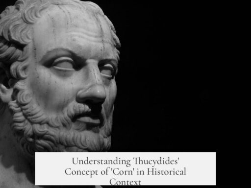 Understanding Thucydides' Concept of 'Corn' in Historical Context