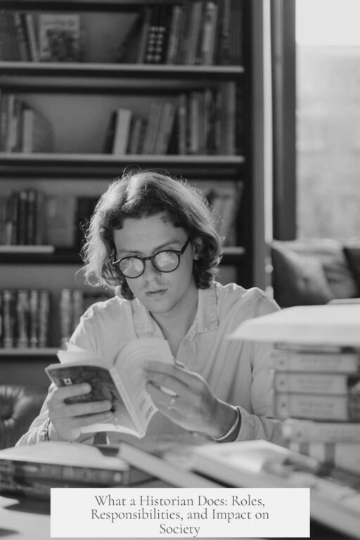 What a Historian Does: Roles, Responsibilities, and Impact on Society