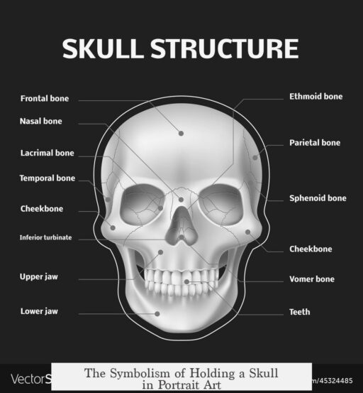 The Symbolism of Holding a Skull in Portrait Art
