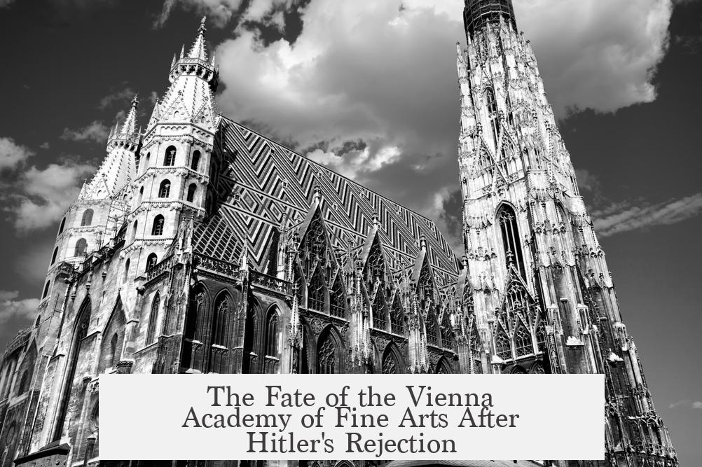 The Fate of the Vienna Academy of Fine Arts After Hitler's Rejection