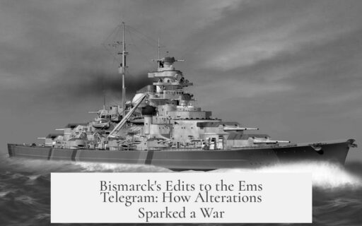 Bismarck's Edits to the Ems Telegram: How Alterations Sparked a War