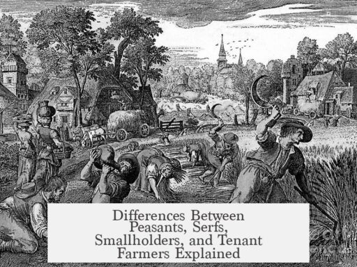 Differences Between Peasants, Serfs, Smallholders, and Tenant Farmers Explained