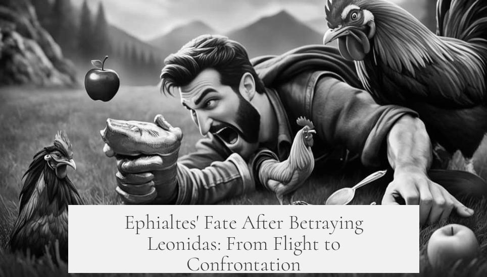 Ephialtes' Fate After Betraying Leonidas: From Flight to Confrontation