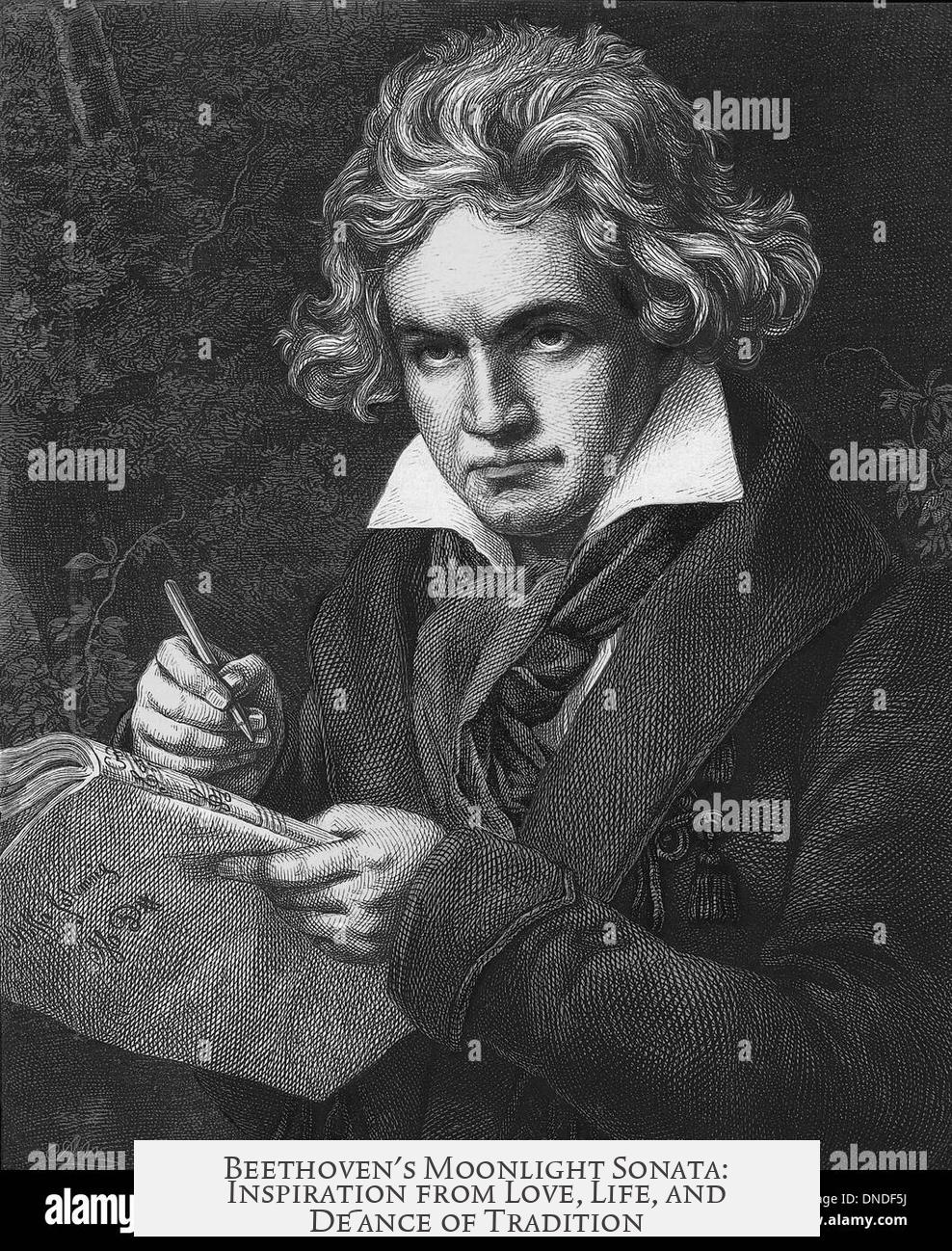 Beethoven's Moonlight Sonata: Inspiration from Love, Life, and Defiance of Tradition