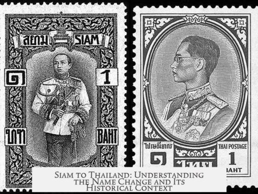 Siam to Thailand: Understanding the Name Change and Its Historical Context