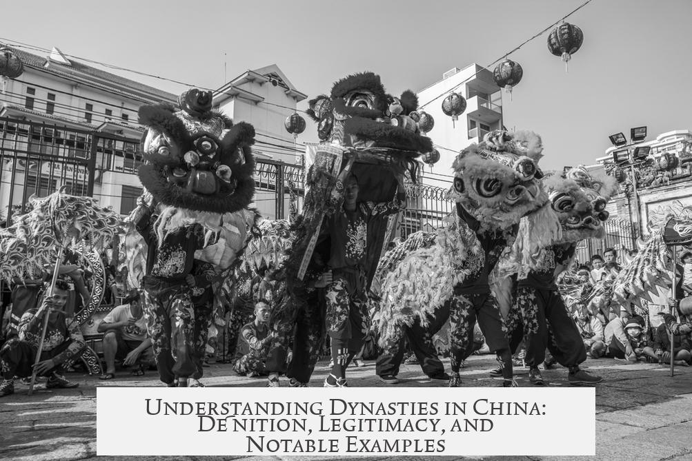 Understanding Dynasties in China: Definition, Legitimacy, and Notable Examples
