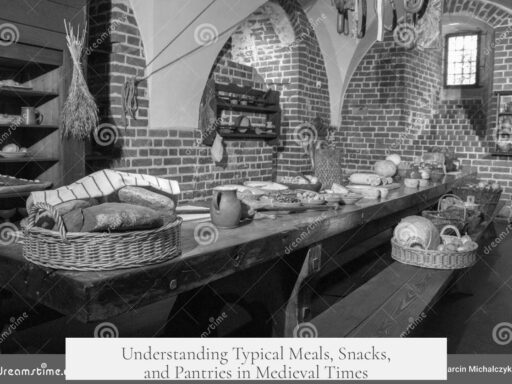 Understanding Typical Meals, Snacks, and Pantries in Medieval Times