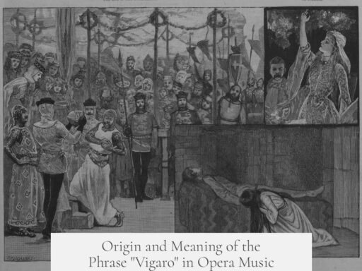 Origin and Meaning of the Phrase "Vigaro" in Opera Music