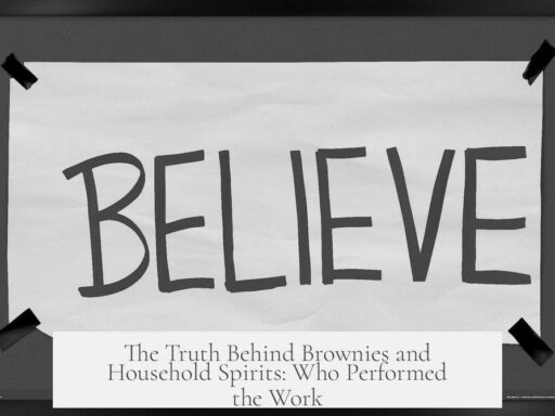 The Truth Behind Brownies and Household Spirits: Who Performed the Work