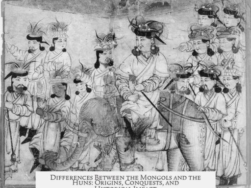 Differences Between the Mongols and the Huns: Origins, Conquests, and Historical Impact