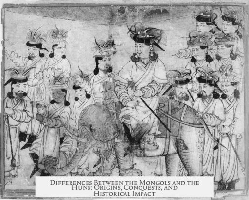 Differences Between the Mongols and the Huns: Origins, Conquests, and Historical Impact