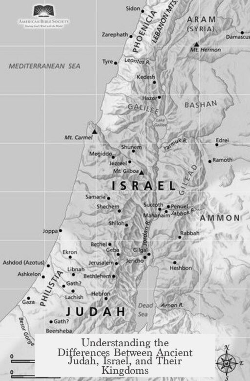 Understanding the Differences Between Ancient Judah, Israel, and Their Kingdoms