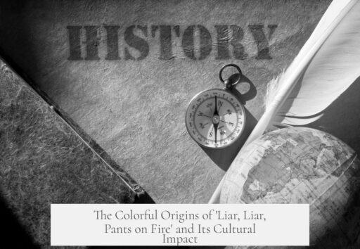The Colorful Origins of 'Liar, Liar, Pants on Fire' and Its Cultural Impact