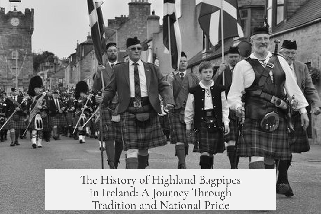 The History of Highland Bagpipes in Ireland: A Journey Through Tradition and National Pride