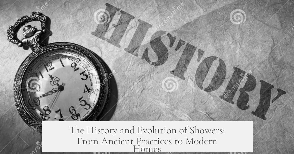 The History and Evolution of Showers: From Ancient Practices to Modern Homes