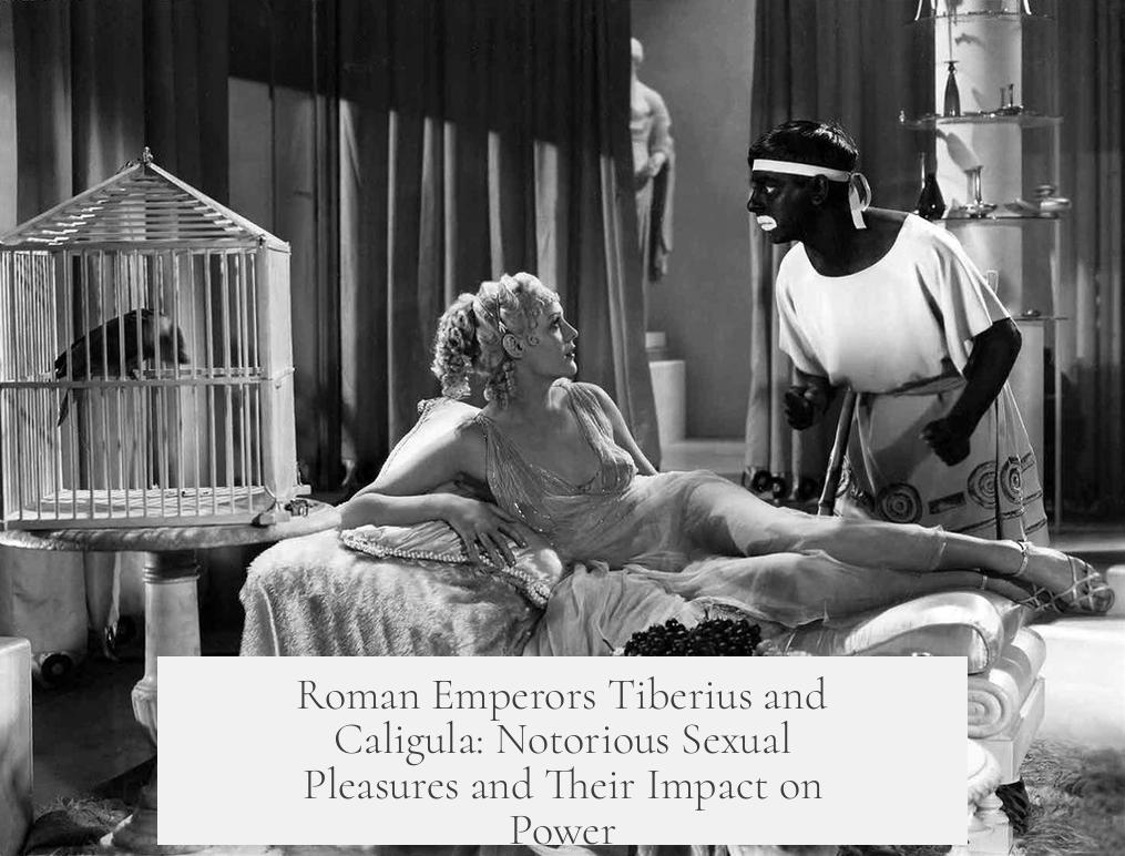 Roman Emperors Tiberius and Caligula: Notorious Sexual Pleasures and Their Impact on Power