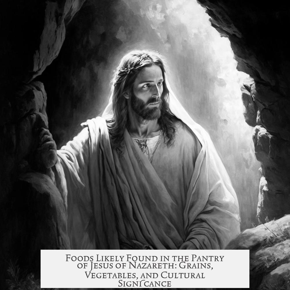 Foods Likely Found in the Pantry of Jesus of Nazareth: Grains, Vegetables, and Cultural Significance