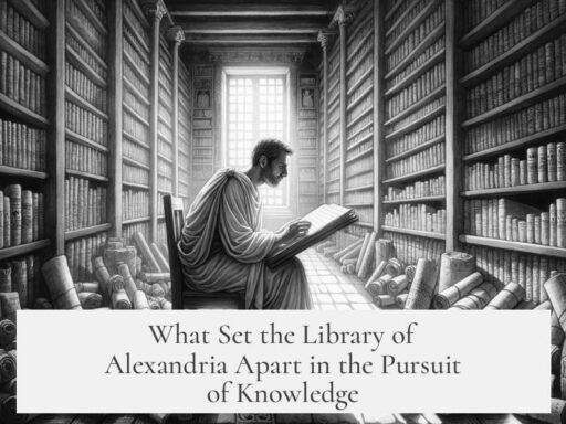 What Set the Library of Alexandria Apart in the Pursuit of Knowledge