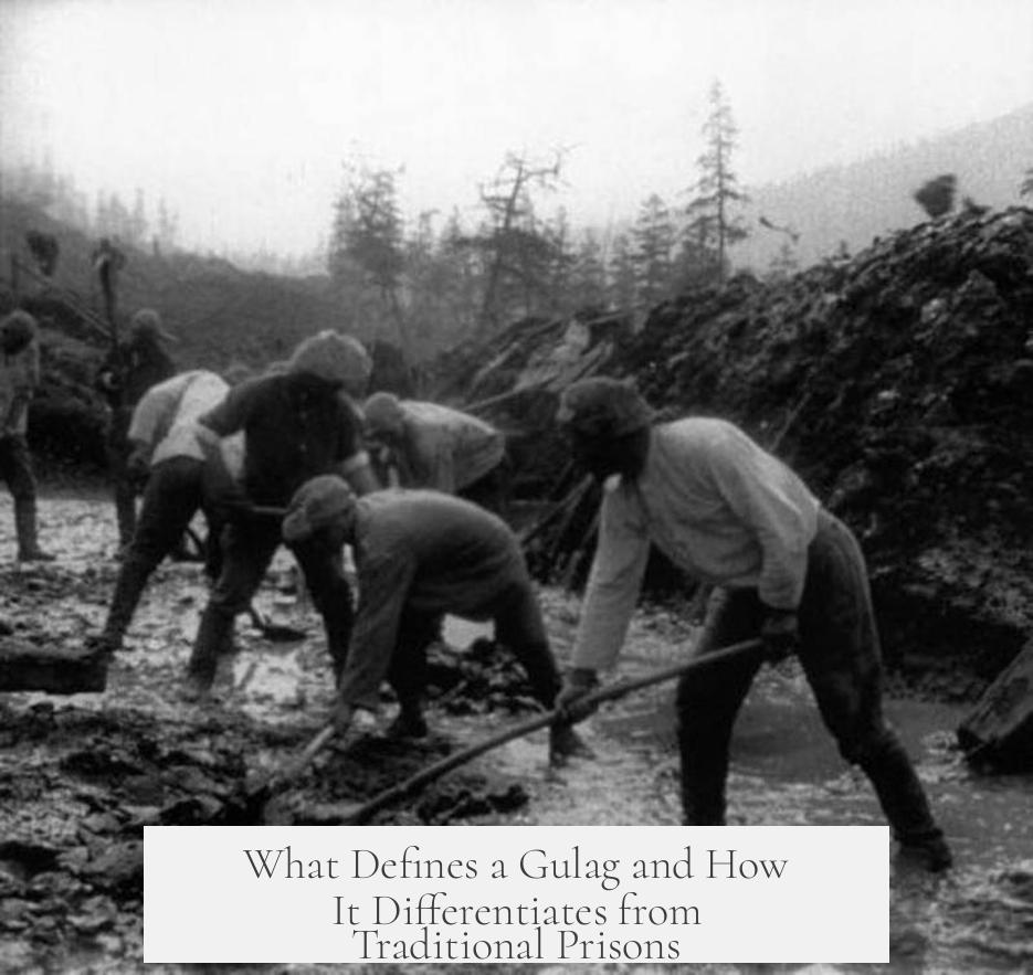 What Defines a Gulag and How It Differentiates from Traditional Prisons