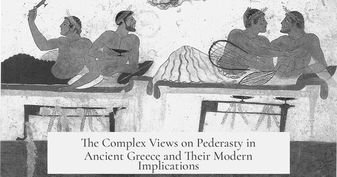 The Complex Views on Pederasty in Ancient Greece and Their Modern Implications