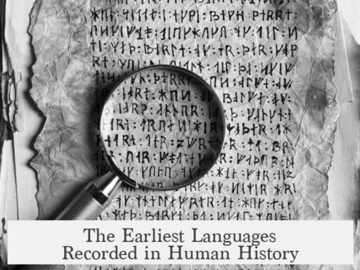 The Earliest Languages Recorded in Human History
