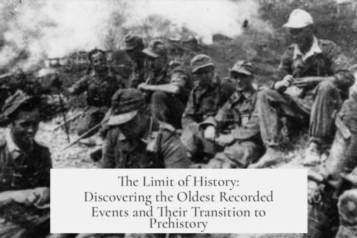 The Limit of History: Discovering the Oldest Recorded Events and Their Transition to Prehistory