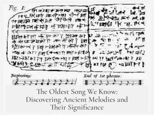 The Oldest Song We Know: Discovering Ancient Melodies and Their Significance