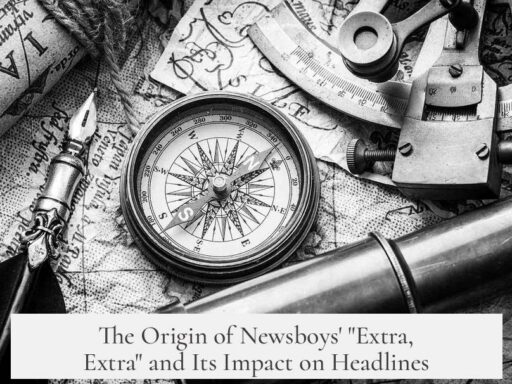 The Origin of Newsboys' "Extra, Extra" and Its Impact on Headlines