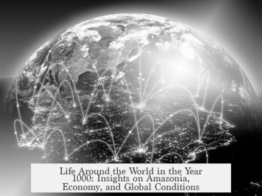 Life Around the World in the Year 1000: Insights on Amazonia, Economy, and Global Conditions