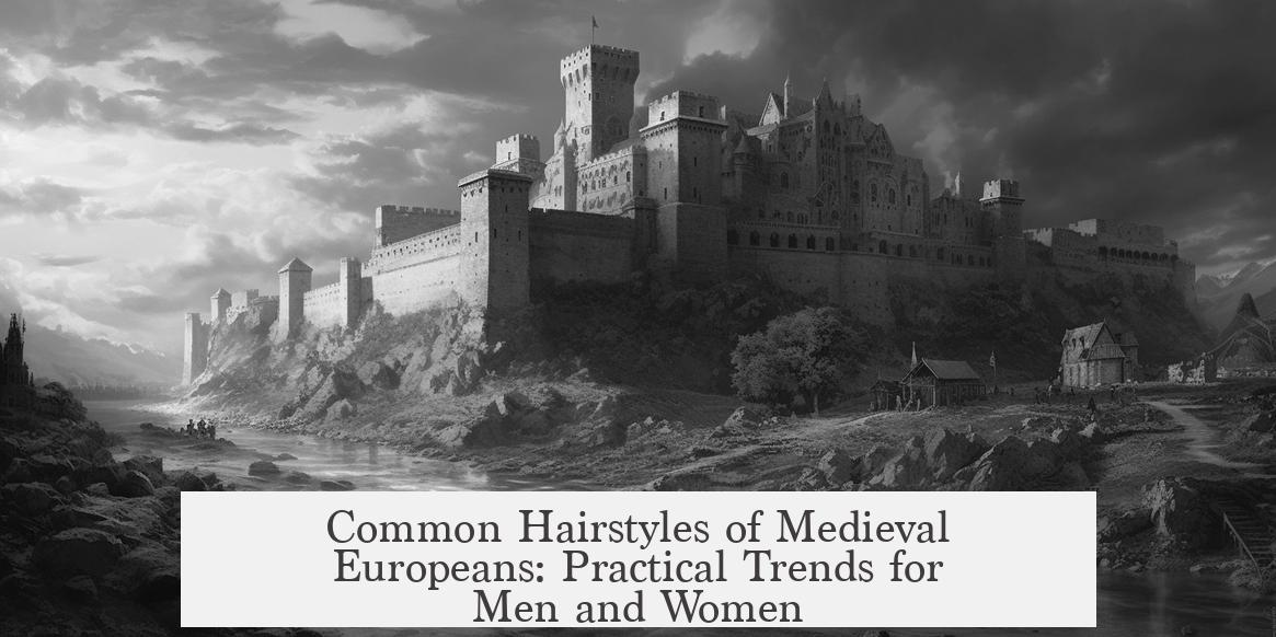Common Hairstyles of Medieval Europeans: Practical Trends for Men and Women