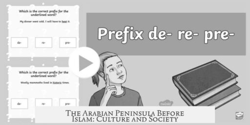 The Arabian Peninsula Before Islam: Culture and Society