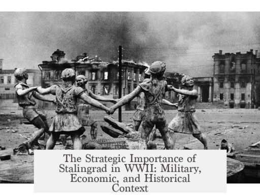 The Strategic Importance of Stalingrad in WWII: Military, Economic, and Historical Context