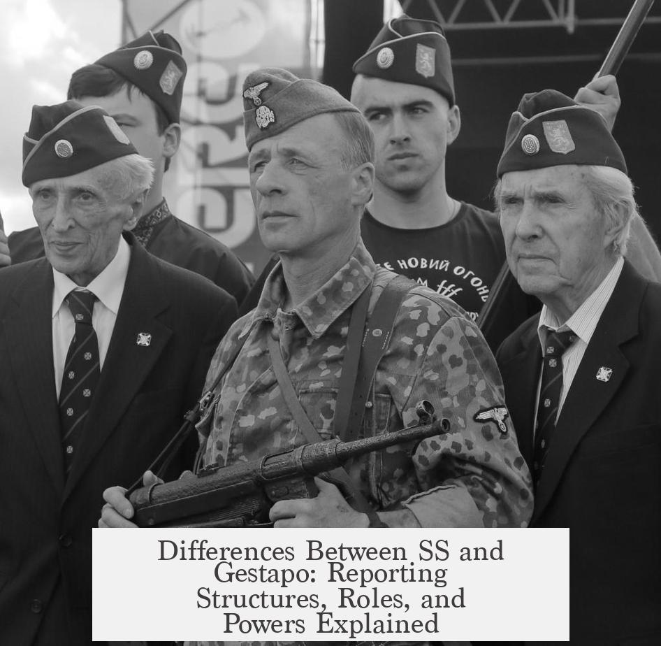 Differences Between SS and Gestapo: Reporting Structures, Roles, and Powers Explained