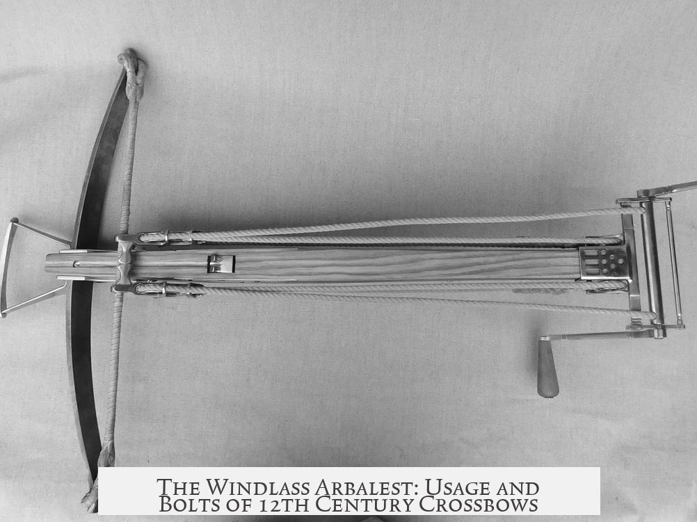 The Windlass Arbalest: Usage and Bolts of 12th Century Crossbows