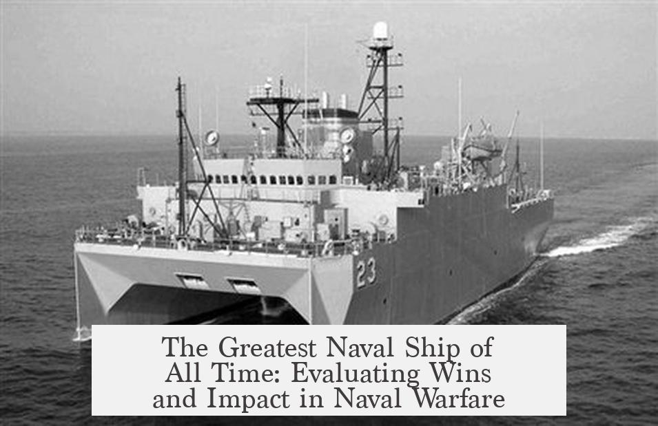 The Greatest Naval Ship of All Time: Evaluating Wins and Impact in Naval Warfare