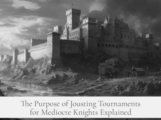 The Purpose of Jousting Tournaments for Mediocre Knights Explained