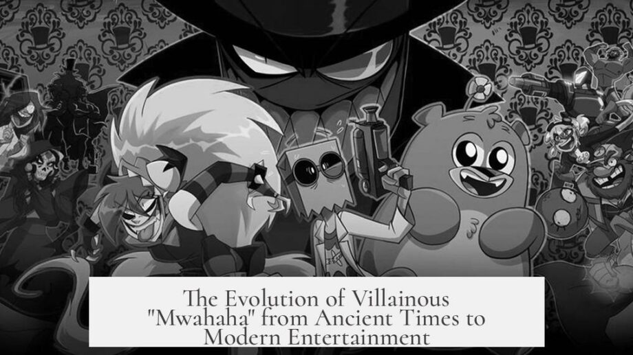 The Evolution of Villainous "Mwahaha" from Ancient Times to Modern Entertainment