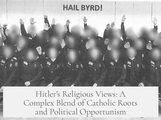 Hitler's Religious Views: A Complex Blend of Catholic Roots and Political Opportunism