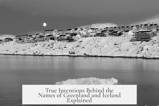 True Intentions Behind the Names of Greenland and Iceland Explained