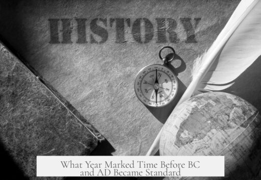 What Year Marked Time Before BC and AD Became Standard