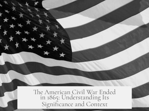 The American Civil War Ended in 1865: Understanding Its Significance and Context